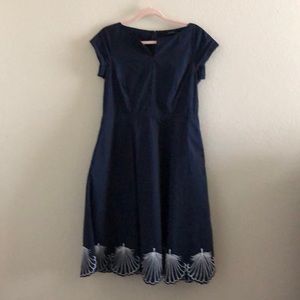 Short Sleeve Midi Dress
